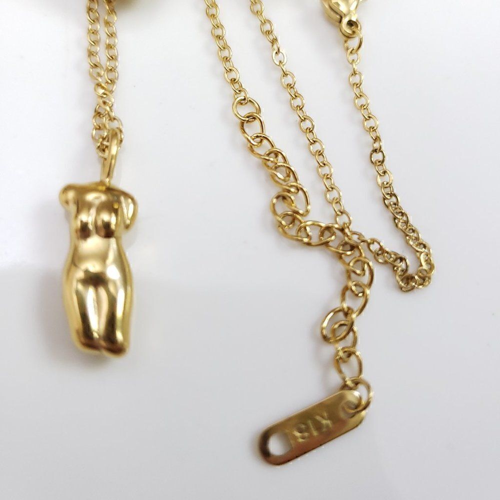 Female Body Layering Necklace - Picture 7 of 16